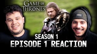The Game of Thrones Season 1 Episode 1 REACTION | Winter Is Coming
