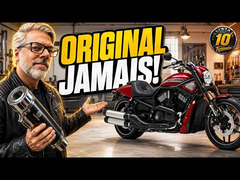 ORIGINAL JAMAIS! 10 Motos que quando você compra já quer trocar a ponteira e Customizar