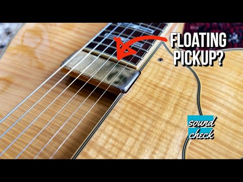What it sounds like? Floating pickup on a full-hollow body guitar | Ibanez AF105-F Custom