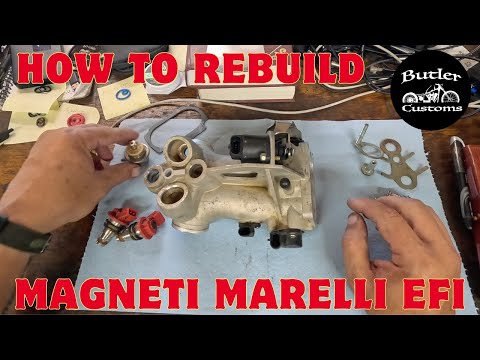 How To Rebuild a Magneti Marelli EFI on a Harley Davidson! Butler Customs