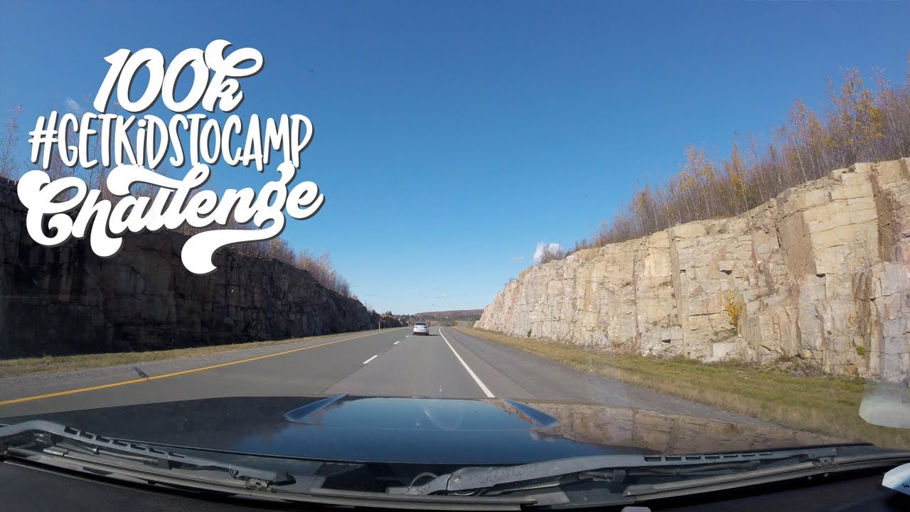 Driving Home - 100k #GetKidstoCamp Challenge