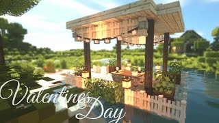 Valentines Day Date Spot in Minecraft | Minecraft tutorial