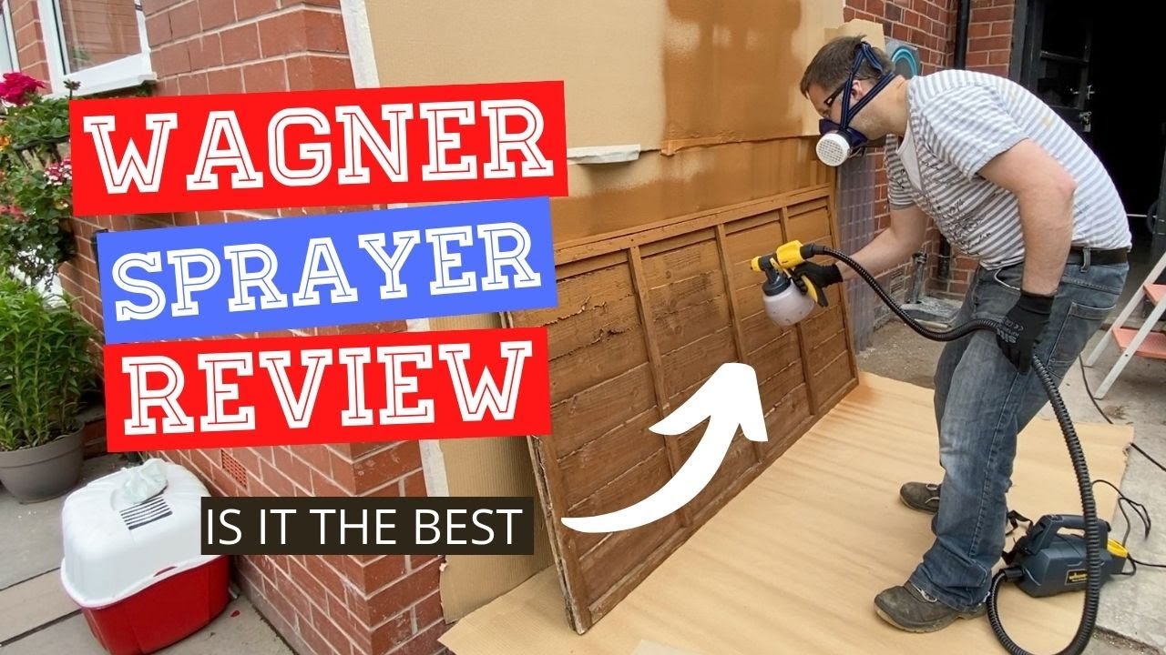 Wagner Fence & Decking Paint Sprayer Testing and Review With Cuprinol - Should you buy one