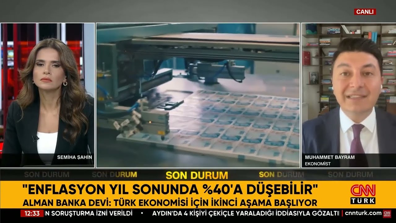''Enflasyon Yıl Sonunda %40'a Düşebilir''
