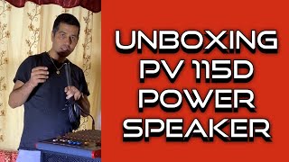 Video thumbnail for Unboxing । Peavey । PV115D ।15 Inch Speaker । PV Sound System by GP Production