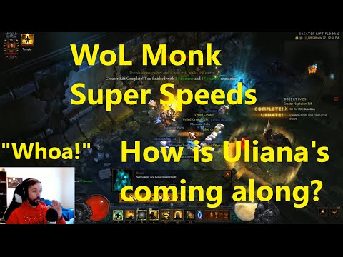 Uliana's Gear Status + WoL Super Speedfarm Nov 30