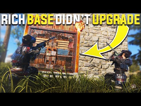 RICH NEIGHBOURS FORGOT TO UPGRADE HIS BASE GAVE JUICY JACKPOT LOOT - Rust Survival Gameplay | S19-E3
