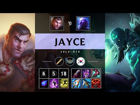 Jayce Mid vs Ryze - KR Challenger Patch 25.19