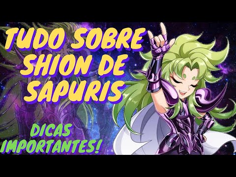 TUDO SOBRE SHION DE SAPURIS REVIEW COMPLETO MAIS DICAS IMPORTANTES Saint Seiya Awakening