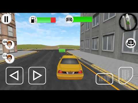 3D Real Taxi Driving Simulator Video