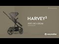 миниатюра 0 Видео о товаре Коляска прогулочная Easywalker Harvey 3, Fossil Grey (Cерый)