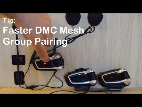 Cardo PACKTALK/BOLD - Creating a DMC Mesh Group even Faster