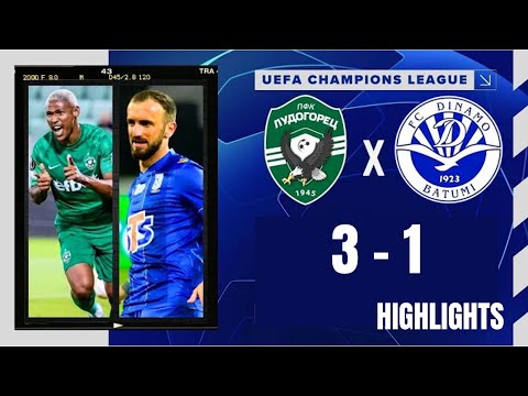 Ludogorets 3-1 Dinamo Batumi | CHAMPIONS LEAGUE 2024/2025