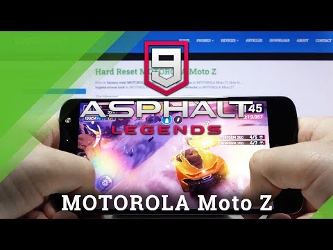 Asphalt 9 on MOTOROLA Moto Z - Gameplay
