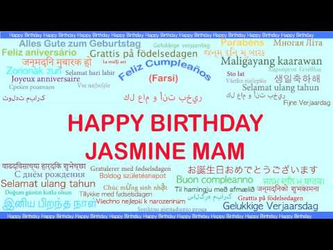 JasmineMam   Languages Idiomas - Happy Birthday