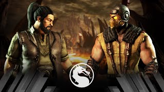 Mortal Kombat X - Bo' Rai Cho Vs Kold War Scorpion Very Hard