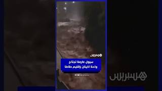 سيول عارمة تجتاح  واحة اكينان بإقليم  طاطا thumbnail