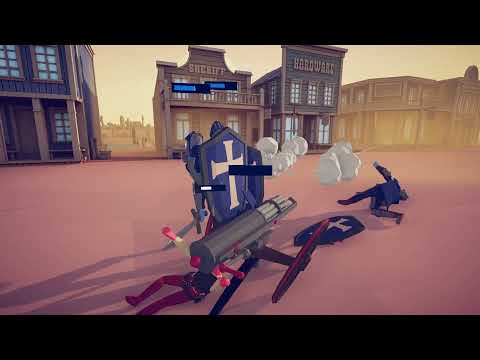 Gatling Gun vs every unit (same price) 1/2 [TABS]