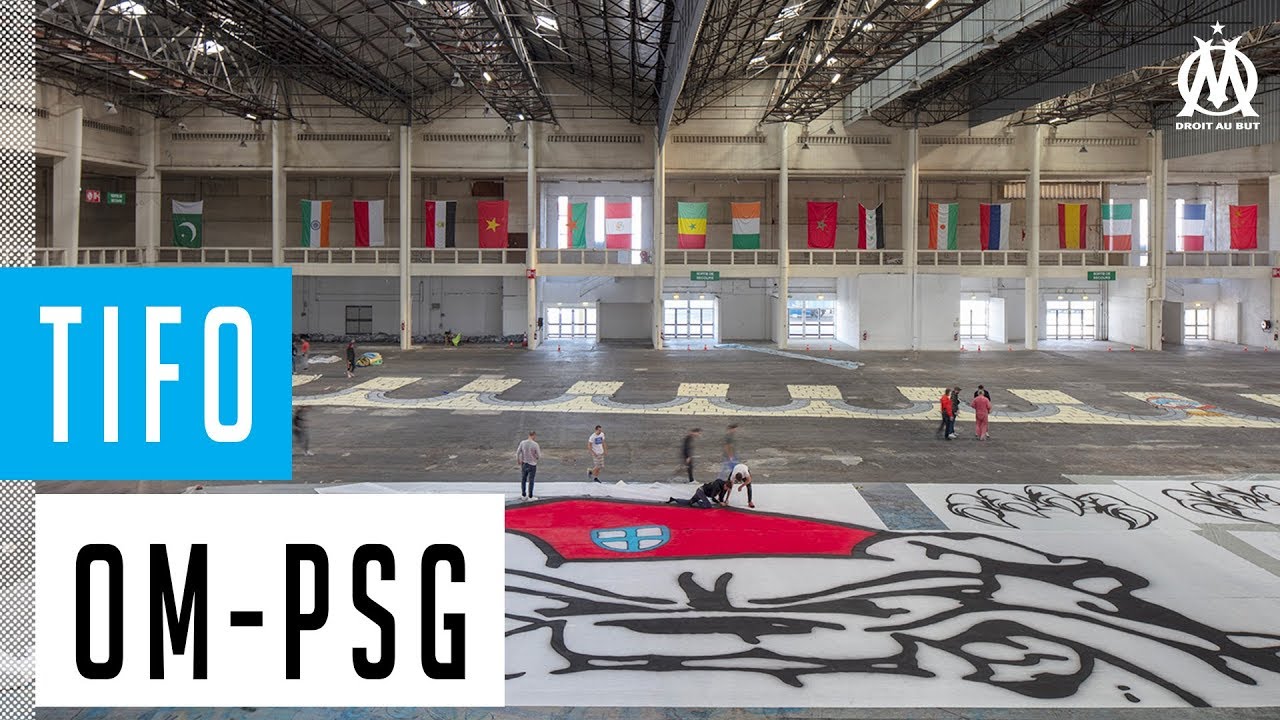 Au coeur de la fabrication du tifo du SW87 #OMPSG