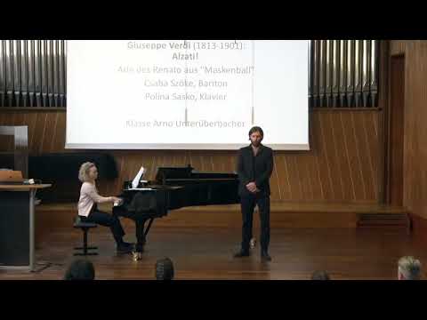 Csaba Viktor Szöke,Baritone/2.International voice competition Boris Martinovich