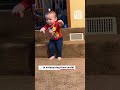 Baby Unexpectedly Takes His First Steps