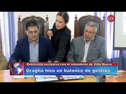Graglia repasó sus dos años de gestión