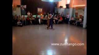 Damian Esell y Nancy Louzán en ZUM!