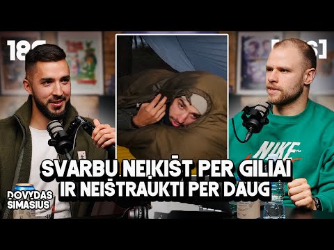 PVS #186 DOVYDAS ŠIMAŠIUS (Svarbu neįkišt per giliai ir neištraukti per daug)