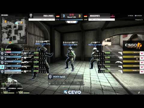 mouessports vs PENTA Sports Game 2 (CEVO-P CS:GO Season 8) - Helium & Metuz