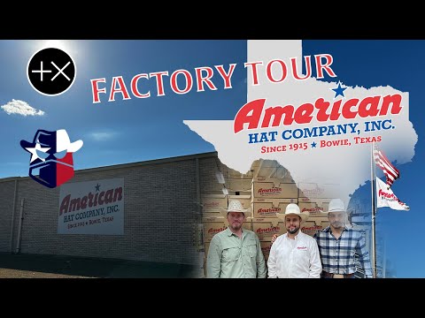 American Hat Company Factory Tour, How a Cowboy Hat is Made, and Interview with VP of Operations