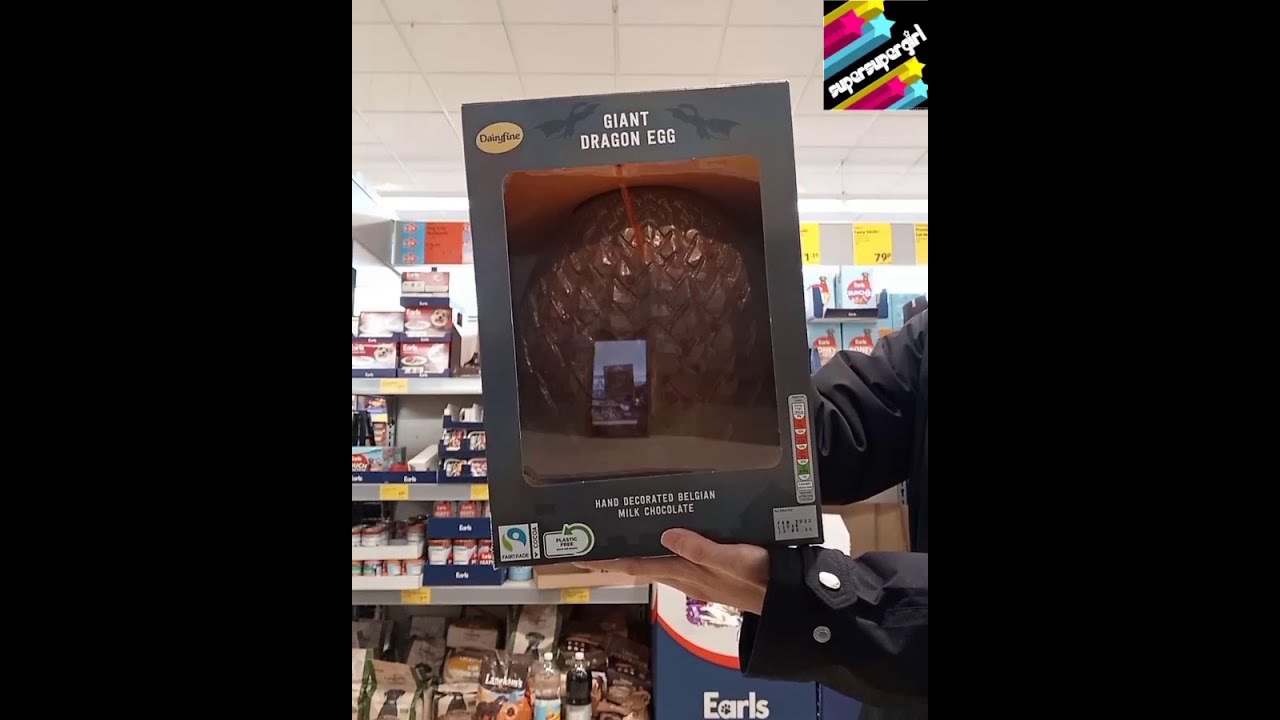 Huge Dragon Easter Egg at Aldi