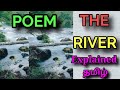 THE RIVER POEM 9 வகுப்பு ஆங்கிலம் SAMACHEER KALVI EXPLAINED IN தம�
