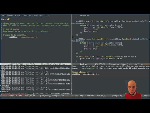 Go coding stream: router7 DHCPv4 reliability improvements #golang #linux