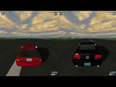 Thumbnail for Ford Mustang Shelby GT500KR vs Honda Civic SiR (EG6) Drag Racing/WR2 by Ford Mustang II, Ford Mustang, Ford Mustang I, Shelby Mustang, Honda Civic
