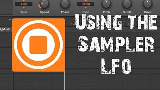 How to Use the Maschine Sampler LFO for Filter Cut off