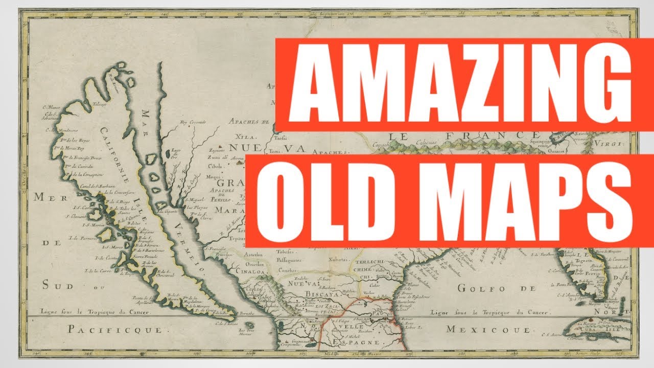 Amazing Old Maps That Show a Different World