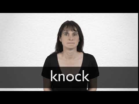 KNOCK definición y significado