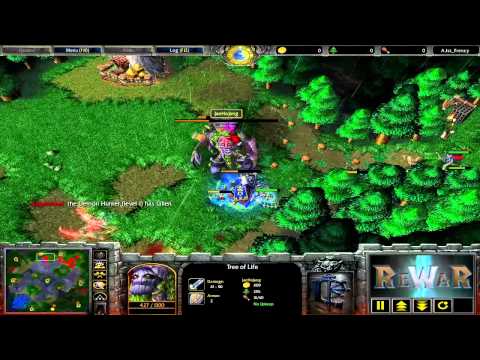 Lucifer(UD) vs Moon(NE) - Game 2 - WarCraft 3 gameplay - RN710