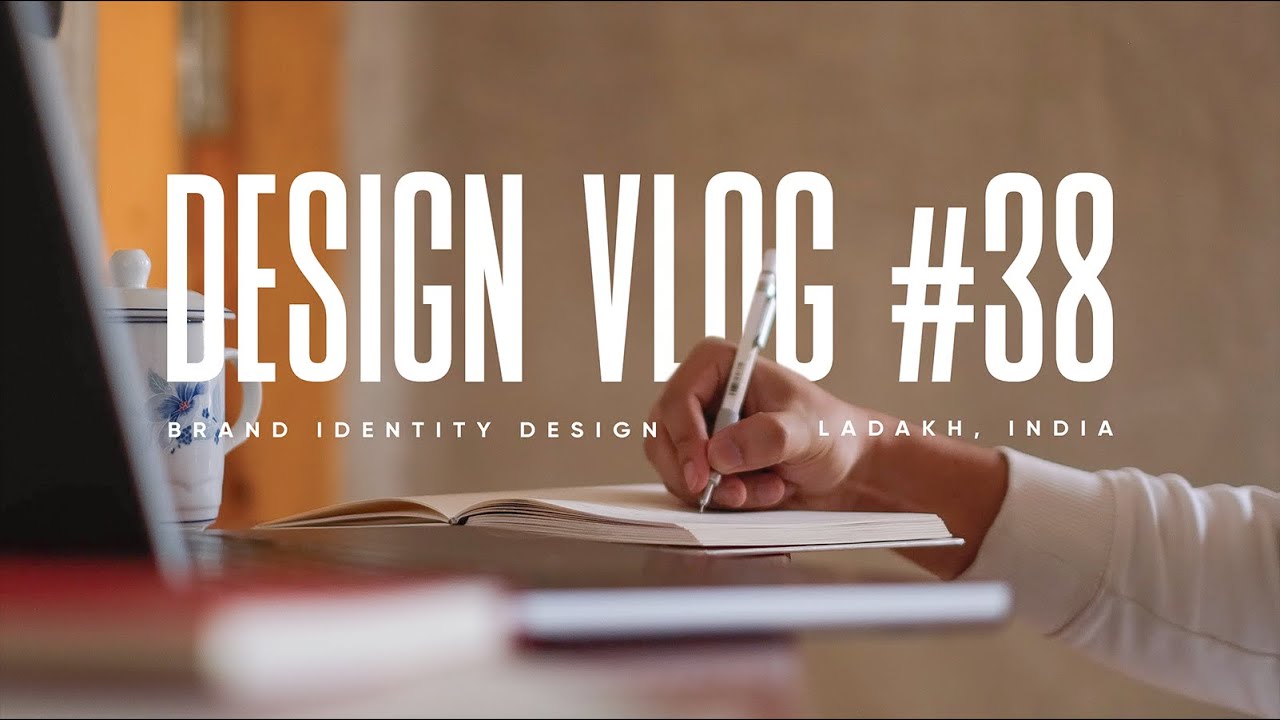 Designing Brand Identity for a Travel Company | Ladakh, India | Design Vlog #38