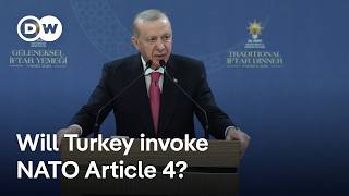 Turkey ready to use "all means" to defend itself from Iran | DW News