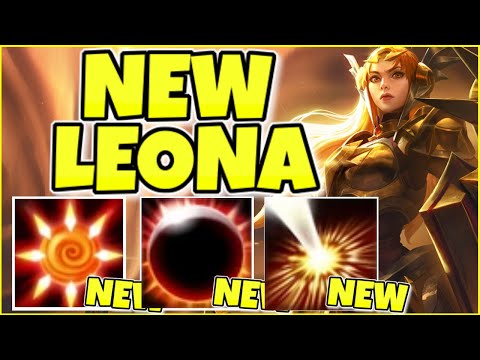 The Leona visual rework is FINALLY here  (NEW EVERYTHING!!)