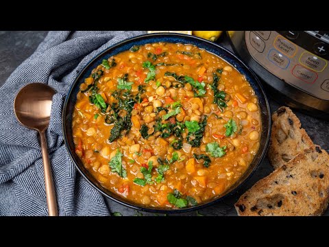 Instant Pot Moroccan Lentil Soup