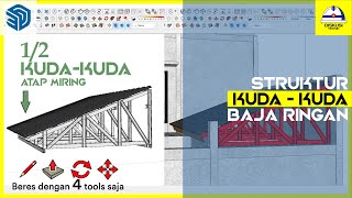 Download lagu TUTORIAL MEMBUAT KUDA-KUDA BAJA RINGAN, 1/2 KUDA-KUDA SKETCHUP mp3 Download lagu TUTORIAL MEMBUAT KUDA-KUDA BAJA RINGAN, 1/2 KUDA-KUDA SKETCHUP mp3