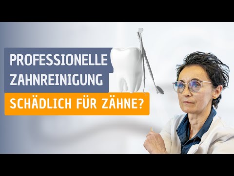 Wie sehr schadet die professionelle Zahnreinigung den Zähnen?