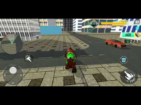 Lion Tank Robot Car Multiple Transformation Game Mission # 6 - Android Gameplay