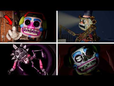 All FNAF Music Men Secrets, Model Details, Animations, and Tiny Details!