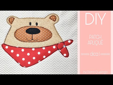 DIY / Patch Aplique Dica 1 / Passo a passo