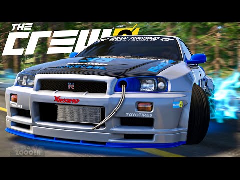 NEU! WIDEBODY Nissan Skyline R34 Tuning - The Crew 2