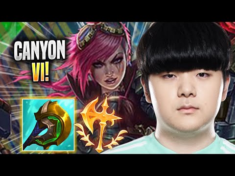CANYON IS SO GOOD WITH VI! - DK Canyon Plays Vi JUNGLE vs Viego! | Season 2022