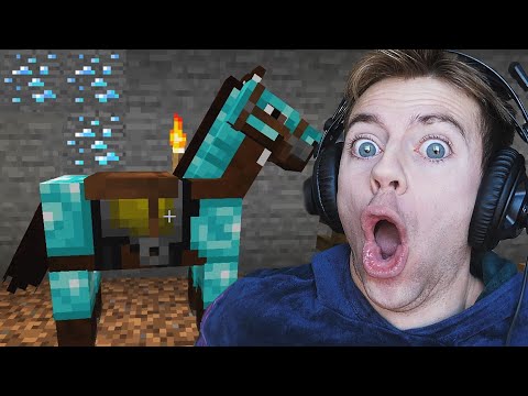 Tager Diamond udstyr på min Minecraft Hest! - Part 8